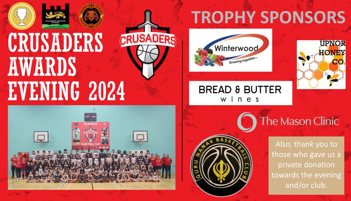 📽️ Crusaders Celebration Video 2024🏀 youtu.be/otDaTmlXemk Relive or watch for the first our season 2023-24 celebration shown last night at our awards. #WeAreCrusaders