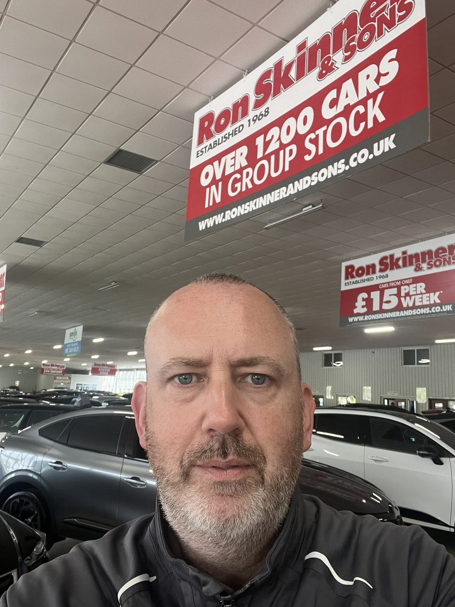 car shopping at where else.  <a href="/RonSkinners/">Ron Skinner & Sons</a> #olderkodsgetthemoreexoebsiveyheyget