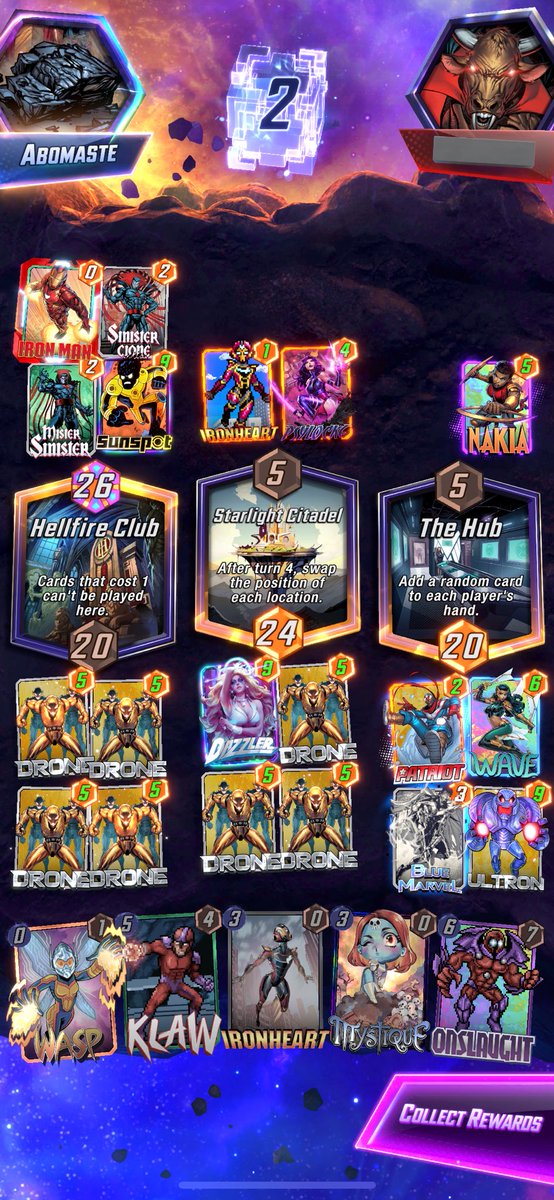 jessnapz's tweet photo. These golden drones took me to 90 today! 🤖💛

I am so happy to see Ultron get played again! 🥹 https://t.co/lXHld54fw9