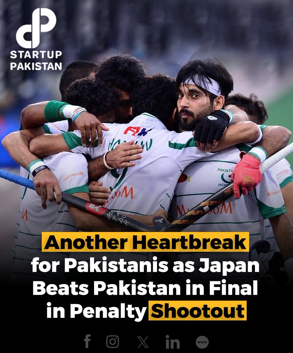 Pakistan faced another Heartbreak as Japan defeated them in the final of the Sultan Azlan Shah Cup in Ipoh, Malaysia. Japan claimed victory over Pakistan with a 4-1 win in the penalty shootout. #Japan #Pakistan #Hockey #Sultanazlanshahcup #Penalty