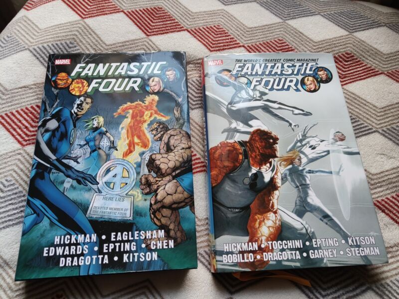 Fantastic Four By Jonathan Hickman Omnibus Vol. 1 & 2 Graphic Novel 

Ends Wed 15th May @ 2:00pm

ebay.co.uk/itm/Fantastic-…

#ad #comics #marvelcomic #imagecomics #dccomics