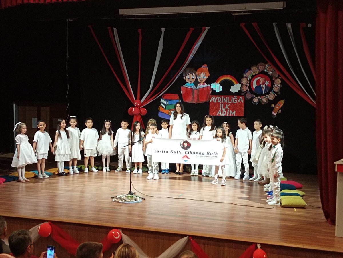 bahcesehir_van's tweet photo. Mini mini1.sınıf öğrencilerimiz Aydınlığa ilk adımı Coşku Heyecan ve Mutlulukla kutladılar.
@dagozlem
@AtlihanMumtaz
@ismailK08300410
#Aydınlığailkadım
#okumabayramı
#çocukkorosu https://t.co/MZznV9B07x