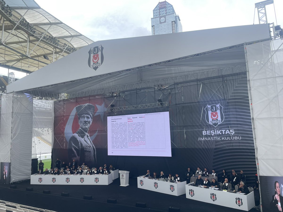 HandeTuran34's tweet photo. Beşiktaş Jimnastik Kulübü Tüzük Tadili ile ilgili Olağanüstü Genel Kurul Toplantısı https://t.co/c6SvTJ5S6o