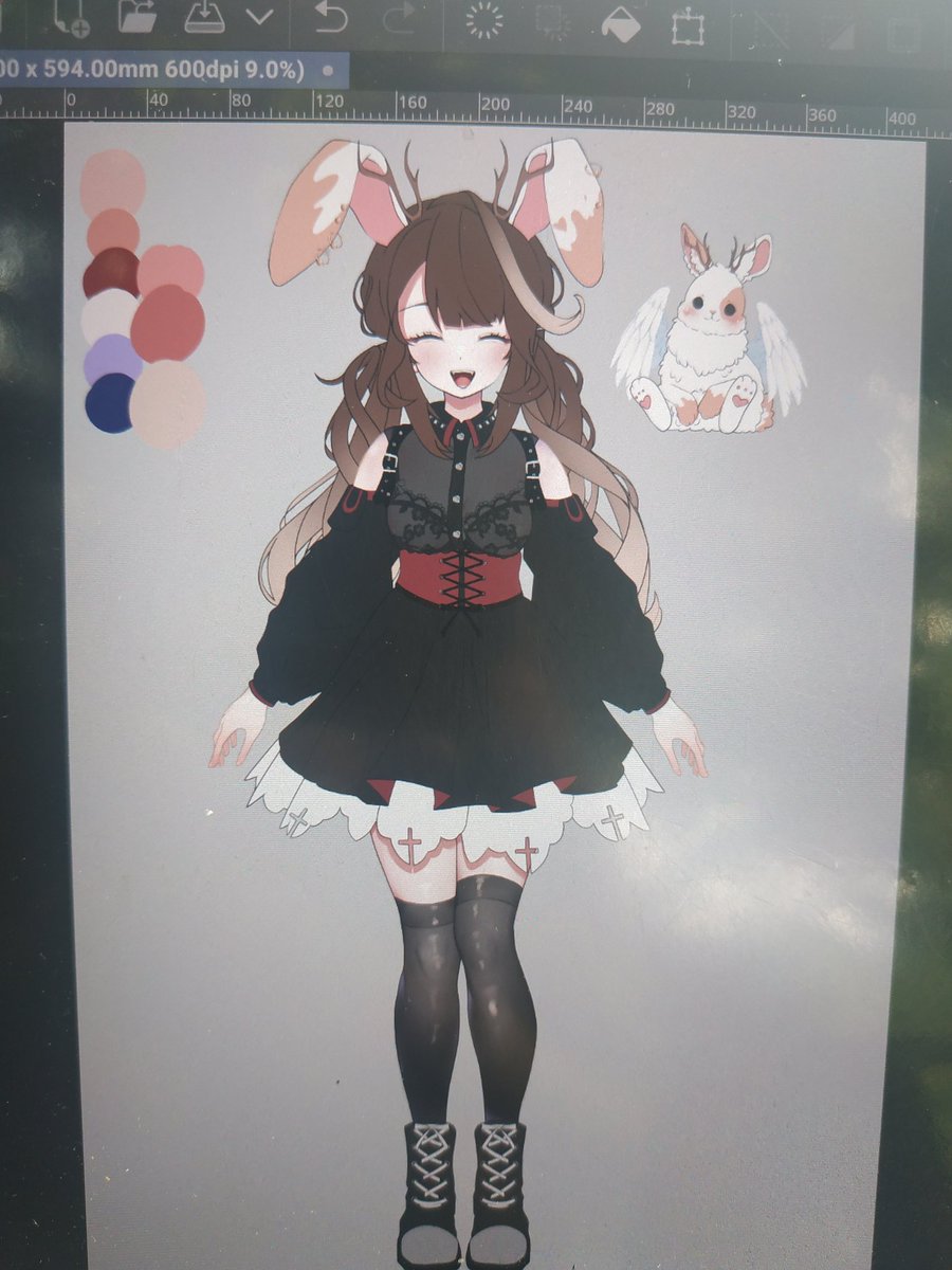 I'm slowly getting there~ Te~he 😁😁😊
#Vtuber #livemodel