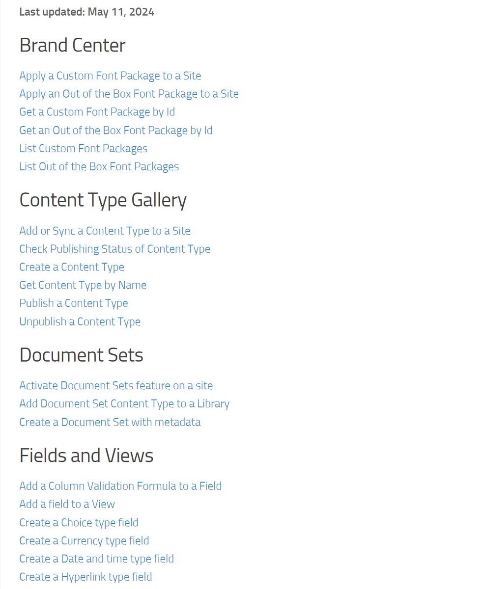 📢 My #SharePointOnline cookbook 🍳 has some new #PowerAutomate recipes 

👉 expiscornovus.com/2022/11/05/sha…

⭐️Added Brand Center, Org List and Library template recipes
⭐️111 easy to digest recipes in total
⭐️All recipes have code snippets &amp; screenshots, to get you started quickly