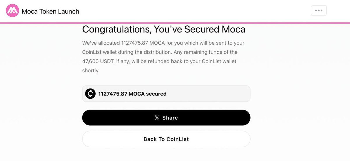 Happy weekend everyone! 🤟🏻 Some fam might be curious and ask Yumi what @XCircle1314 does? One of X Circle Capital’s goals is to streamline capital to the best opportunities in the space @MOCAFoundation ❤️ LFG🔥 1,127,475.87 $MOCA secured🫡 More and more to go in the future!