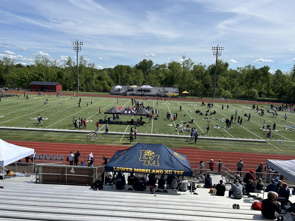 SOL Freedom and Liberty division track and field championships is under way! Stop by Hatboro-Horsham’s Stadium to check out the action. GO HATTERS! @SOLsports