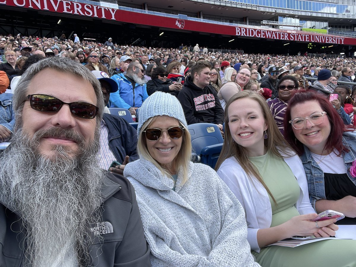 dstranz23's tweet photo. Great day to be a bear!! #BSUgrad24 https://t.co/Q4nLCvEAYU