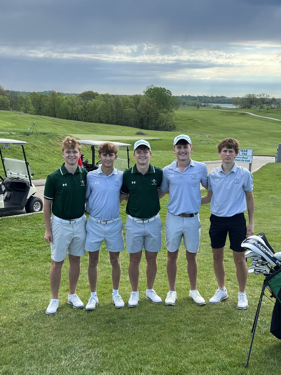 Regional golf will start at 8:00 am on 5/13 at Heritage Golf course with a shotgun start. Good luck <a href="/CoachHenry42/">Coach Henry</a> <a href="/SMSraidergolf/">Shawnee Mission South Golf</a> <a href="/SMSouthTDain/">Dr. Todd Dain</a>