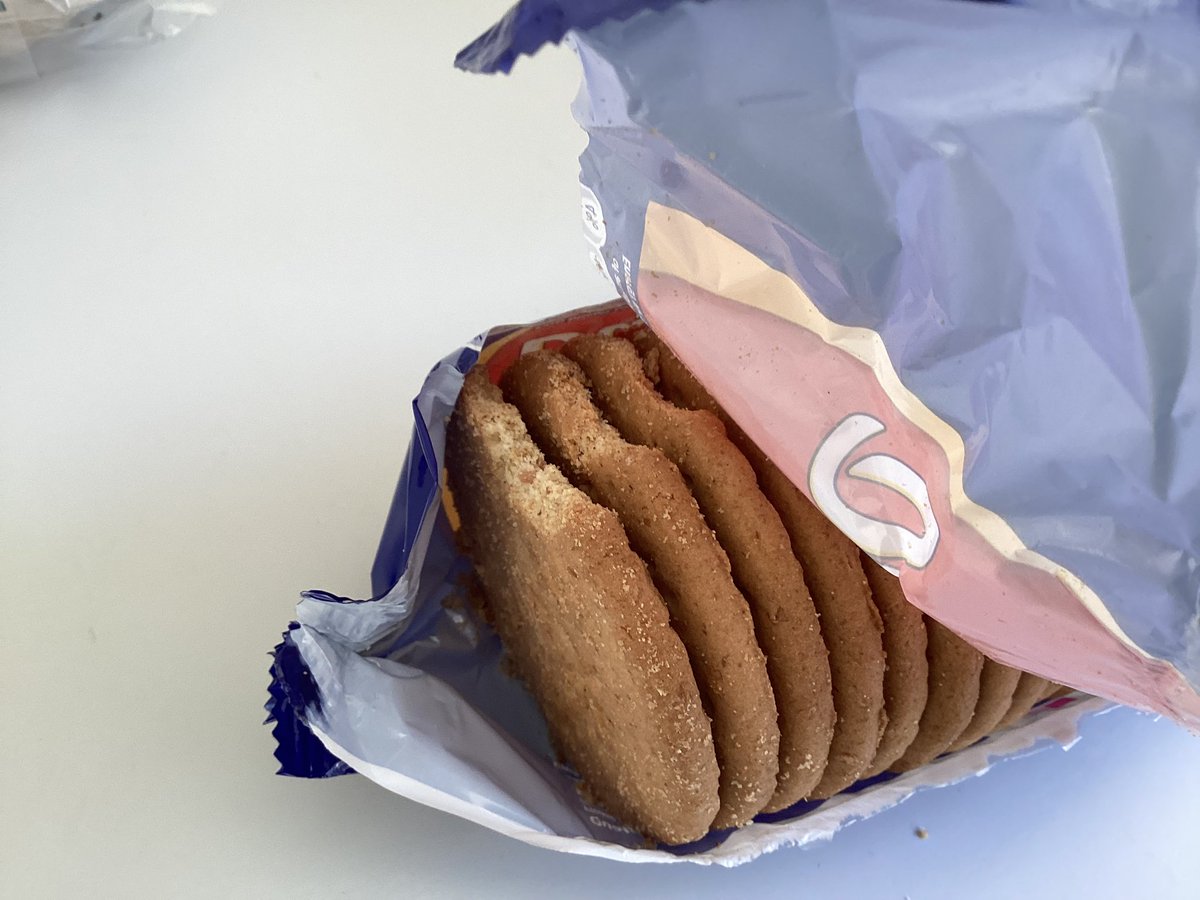 GkSunscreen's tweet photo. @sainsburys so it seems like the digestive biscuits I had delivered today have been nibbled at by some some small creatures! 🐭🐭🐭I let Sainsburys know but they went too bothered about it! https://t.co/5uIEnfA3ck
