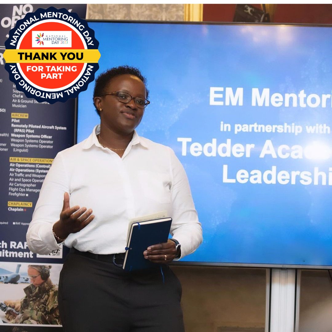 NMDglobal's tweet photo. A Big Thank You to #RAFInclusion for spotlighting Squadron Leader Ochuodho's advocacy for the RAF Ethnic Minorities Network mentoring scheme.
It's crucial to recognise initiatives like the EM Mentoring Scheme that promote diversity and inclusion in the RAF.
@nationalmentoringday is privileged to RAF Inclusion for spotlighting impactful mentoring efforts. We are here to share all your mentoring news throughout the year!
Visit https://t.co/2Jfi7k6ctM and join our mentoring movement.
Share more of your inspiring mentoring experiences and stories at #NationalMentoringDay.
.
.
.
.
.
#royalairforce #royalairforceuk #everybodyeveryday
#rafinclusion #INCLUSION #RAFEMNetwork #ethnicminoritiesnetwork #mentoring
#nationalmentoringday2023 #nationalmentoringday #careerhighlight #ourpeople