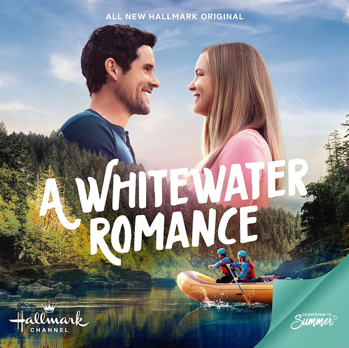 🌟Primetime Pick... Watch tonight @hallmarkchannel 8pm Premiere Movie #AWhitewaterRomance💞Starring @cindy_busby @hollingsworthb @WilliamdeVry1 #KateTwa About bit.ly/44Fyuxy