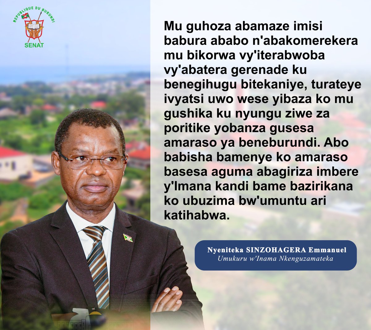 Hon.Sinzohagera Emmanuel (@HonSinzohagera) on Twitter photo 2024-05-11 14:55:58