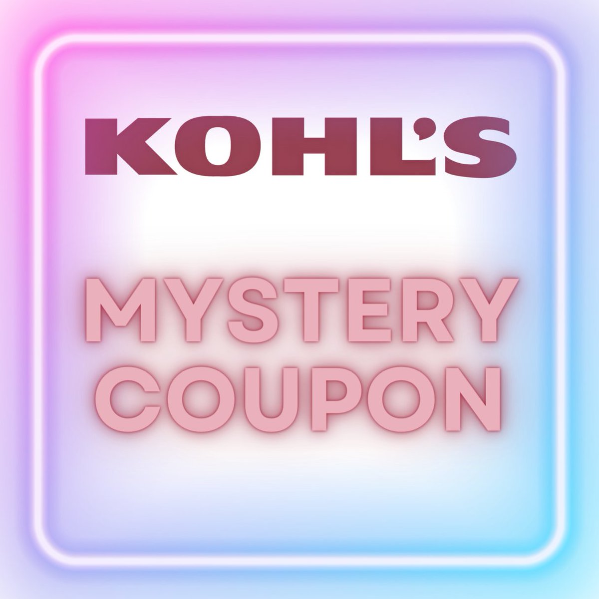 DealCatcher's tweet image. Up to 40% Off | Kohl's Mystery Coupon
Valid today 5/11 only
dealcatcher.com/coupons/kohls-…

#kohlspartner #kohlsmysterycoupon #mothersday #mothersdaydeals 
*DC may earn commission from brands / companies.