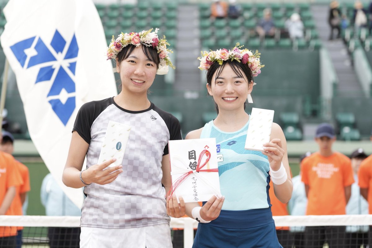 W75 福岡 ダブルス準優勝🥈
沢山のご声援ありがとうございました！
#福岡国際女子テニス2024