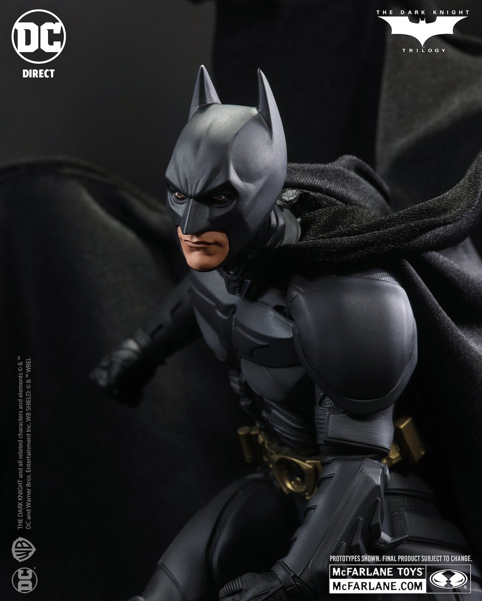Todd_McFarlane's tweet image. FIRST LOOK - Batman™ 1:6th scale DC Direct resin statue based on The Dark Knight™ film! Pre-order launches MAY 15th at select retailers.
#DCDesignerSeries #McFarlaneToys #DCDirect #Batman #TheDarkKnight #ChristianBale #DCComics

TODD.