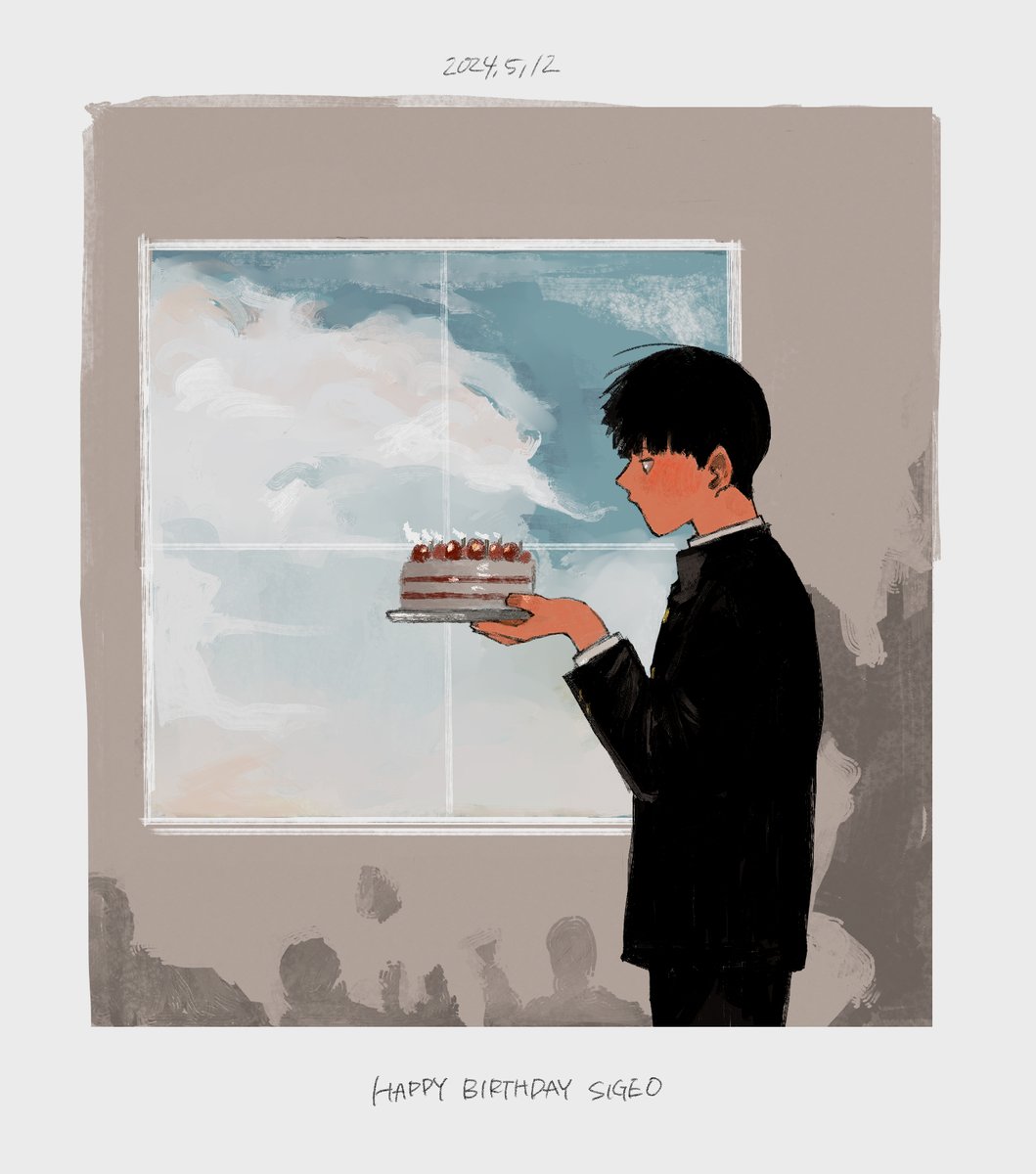 モブ おめでとう
- ̗̀ 🎂  ̖́-