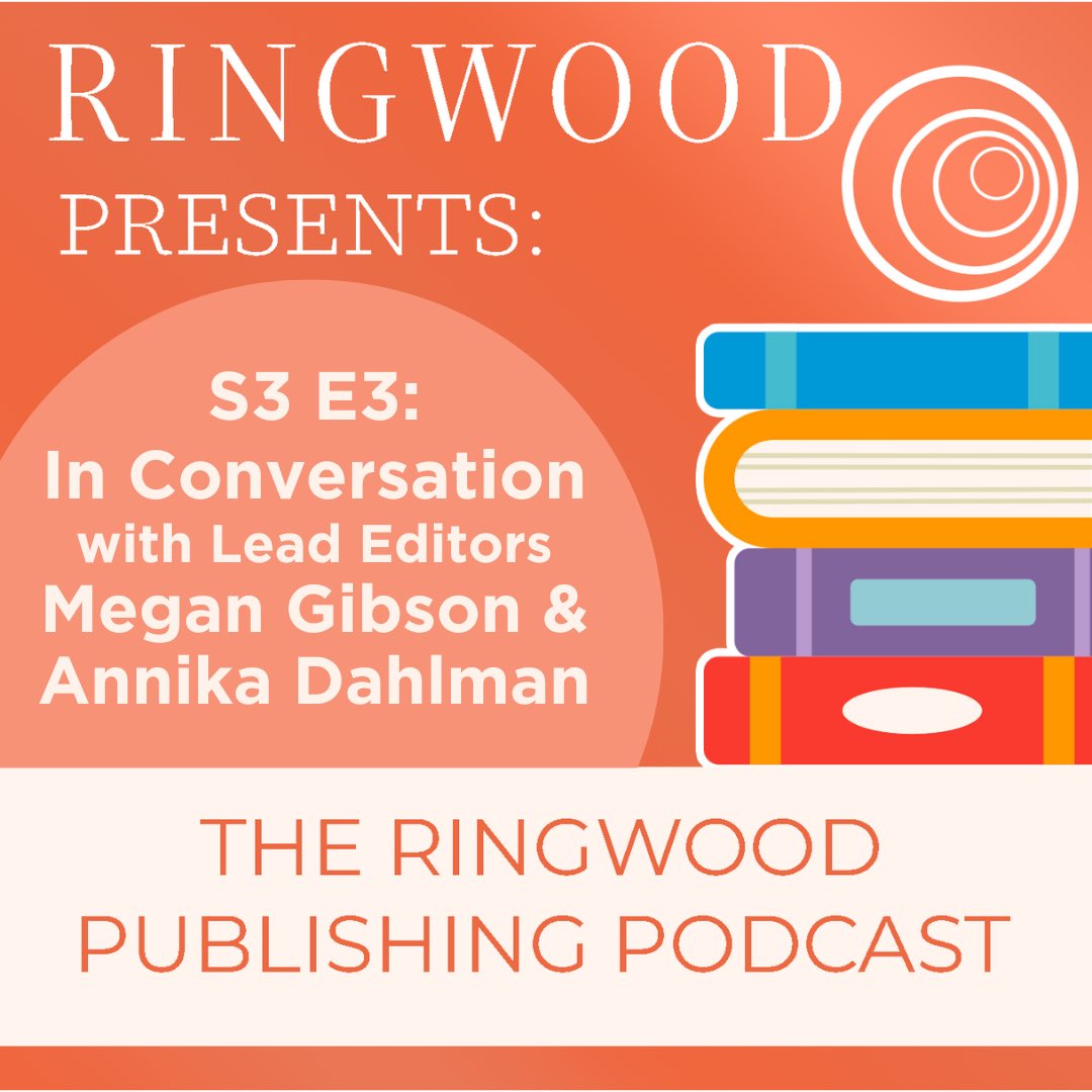 Check out the latest episode of the Ringwood Publishing podcast to hear interns Megan Gibson and Annika Dahlman about their experience working at Ringwood: open.spotify.com/episode/2m1APr… #ringwoodpublishing #podcast #bookediting #bookcommunity #publishing #Scotland  #indiepublishing
