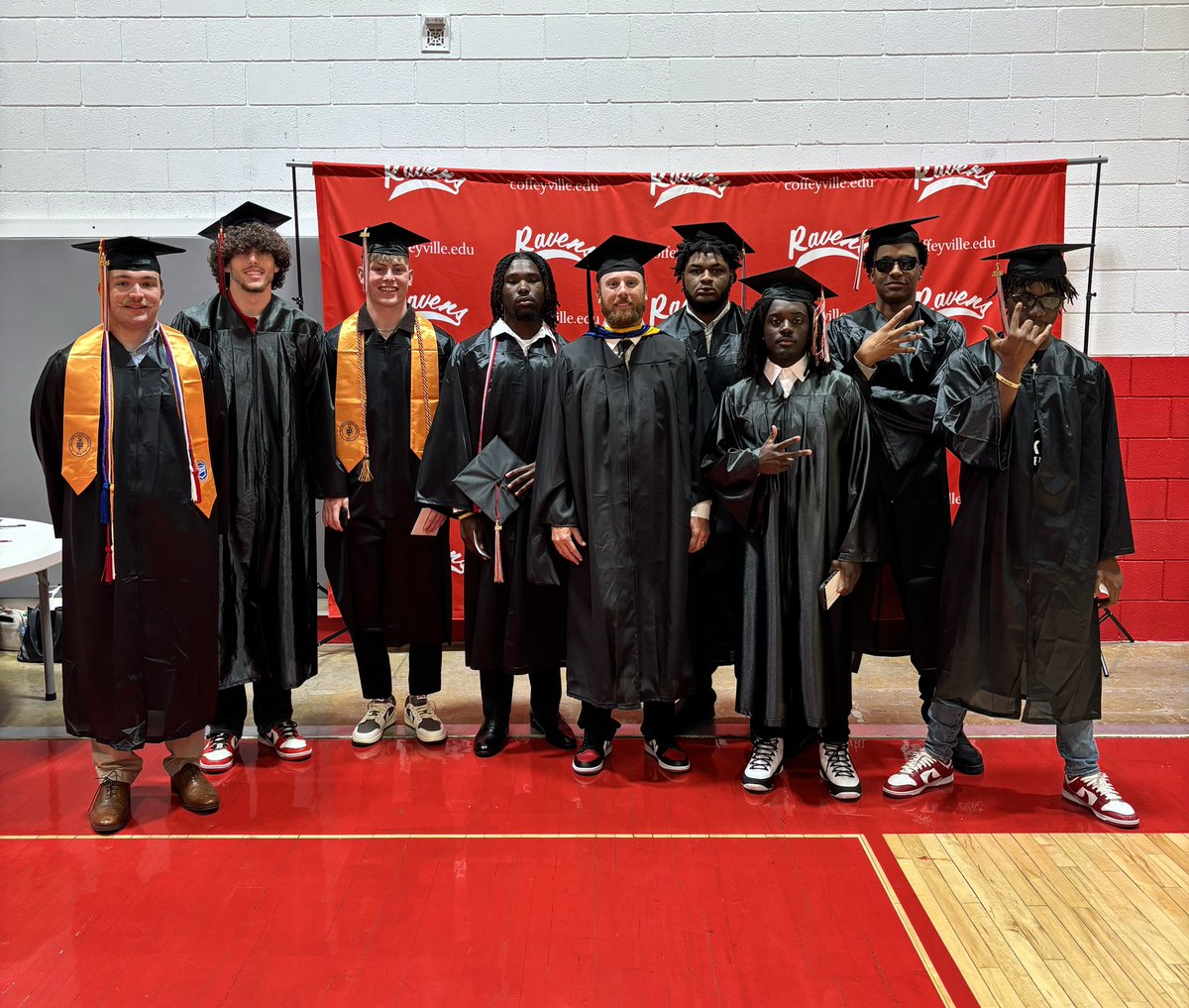 Graduation Day 2024! Proud of these STUDENT-Athletes! #RavenNation #TakeFlight