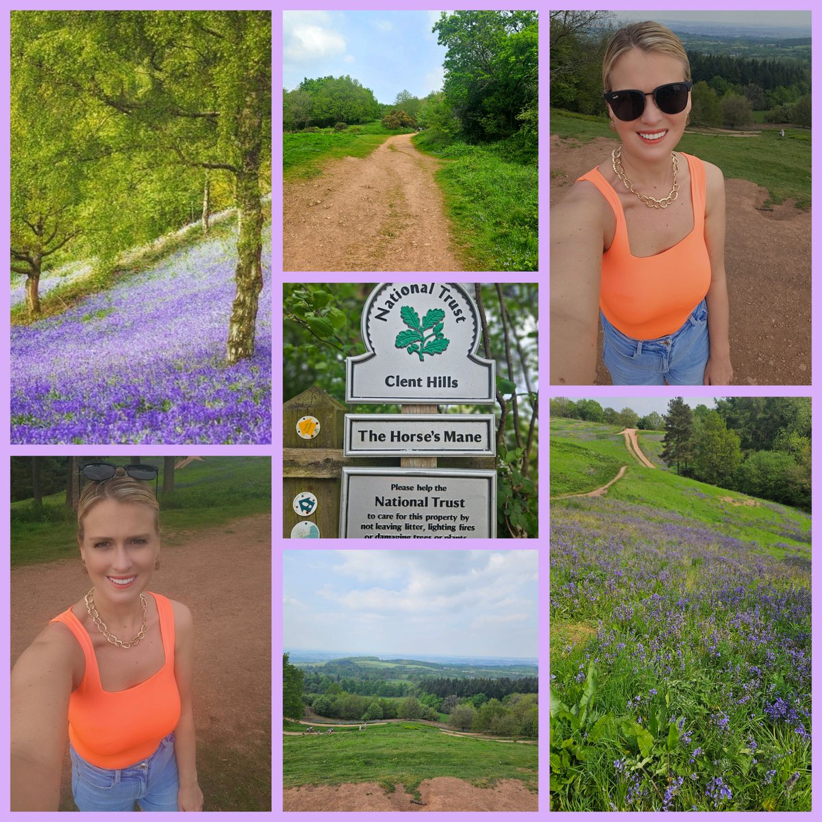 I'm attempting to complete the 100-mile challenge before I go on holiday to Costa Adeje. Love Clent Hills. 🤩 #ClentHills #Bromsgrove #Worcestershire