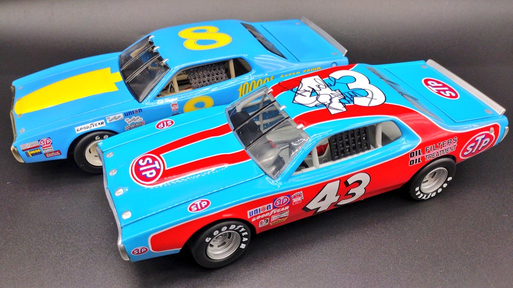 1975 Dale Earnhardt #8 10,000 RPM Speed Equipment Custom RCCA Elite. Dale's 1st Cup Series start at the World 600. Started 33rd, finished 22nd, 45 laps down. The winner, Richard Petty.