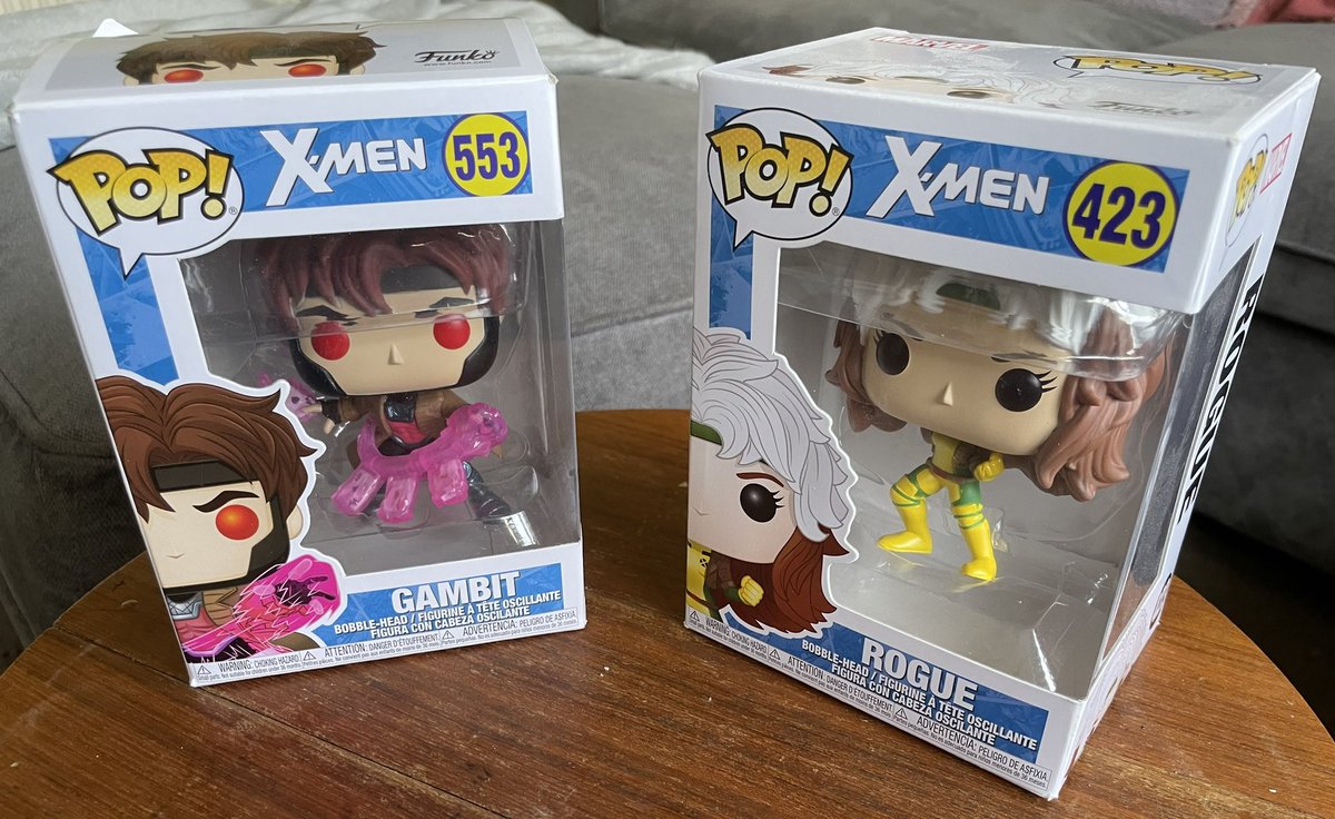 Cleaning my son’s elephantine graveyard of a room has led to the timely unearthing of these two gems. If the boy can’t be trusted to look after his treasures, I guess his old man will have to take them 🤷🏻‍♂️
<a href="/ZannLenore/">Lenore Zann</a> <a href="/AJLoCascio/">AJ LoCascio♥️♠️♦️♣️</a>