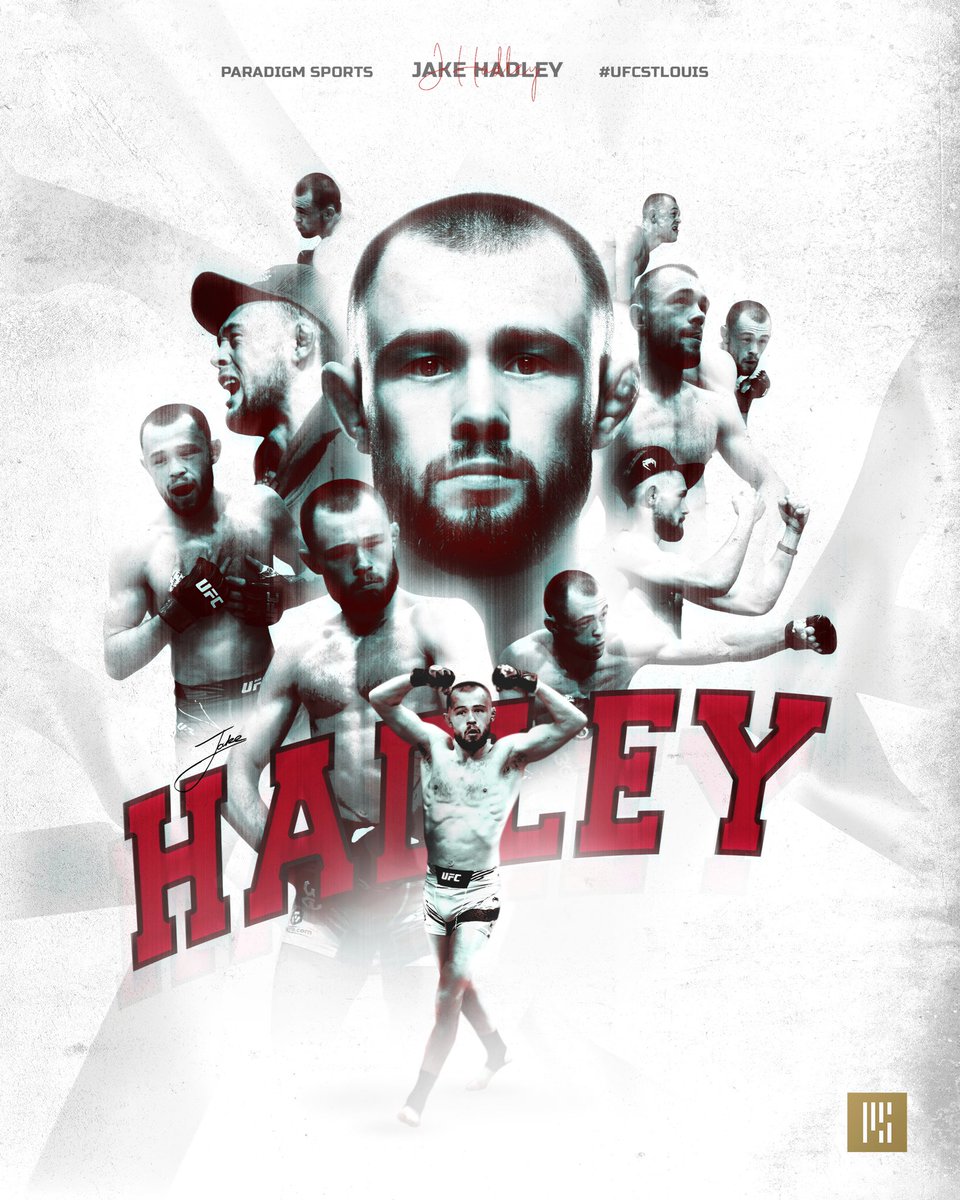 It’s fight night for Jake Hadley. 🦍 He returns to the octagon tonight in Missouri at #UFCStLouis LIVE on: ESPN+ 🇺🇸 TNT Sports & Discovery+ 🏴󠁧󠁢󠁥󠁮󠁧󠁿