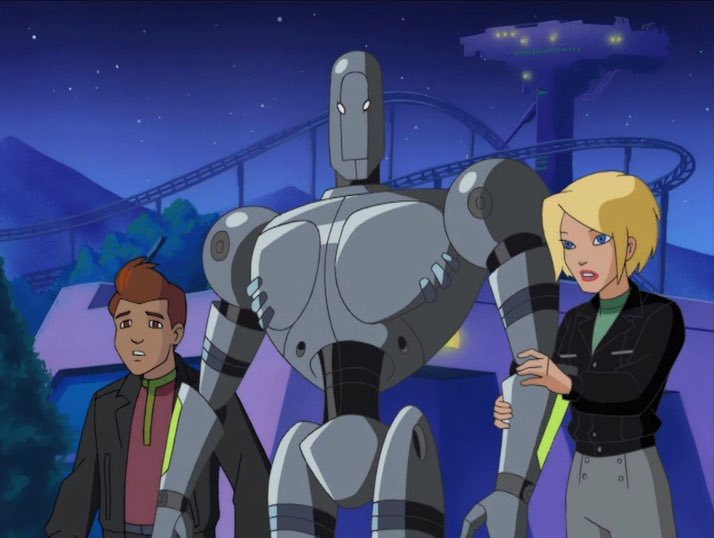 The Zeta Project episode 'Lost and Found' debuted on this day (May 11) in 2002! Zeta and Ro's backstories are revealed in this terrific episode from season two, which finds Ro and Bucky protecting Zeta after he suffers a serious malfunction. #TheZetaProject #Zeta #BatmanBeyond