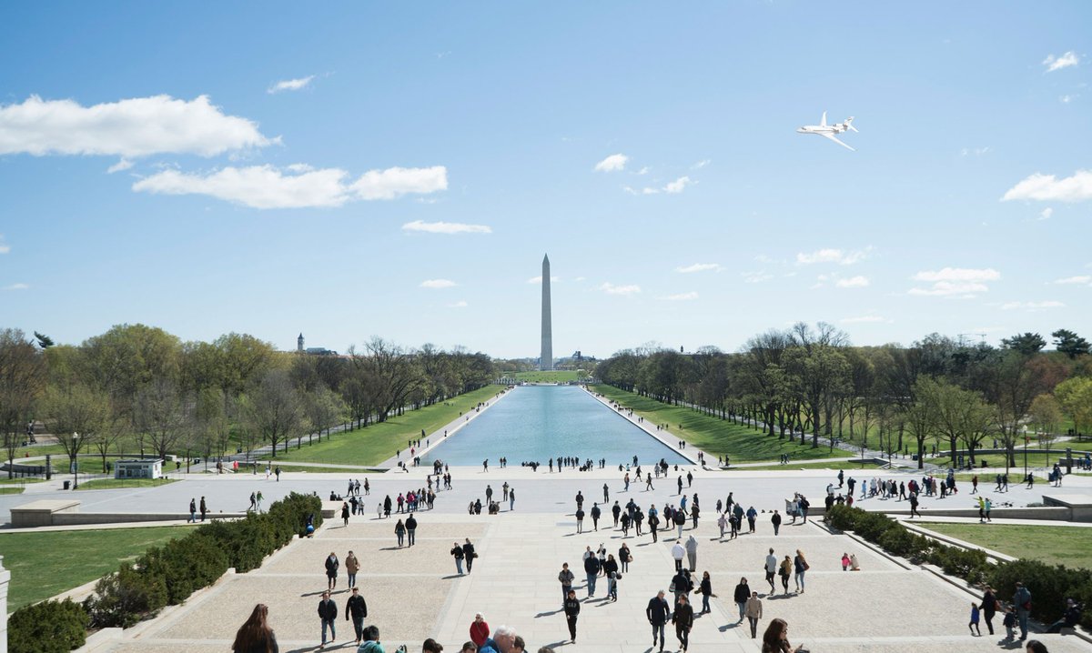May 11th, our industry gets the attention it deserves. 'Parade of Airplanes' over Washington. Read more: bit.ly/3QxcsY4