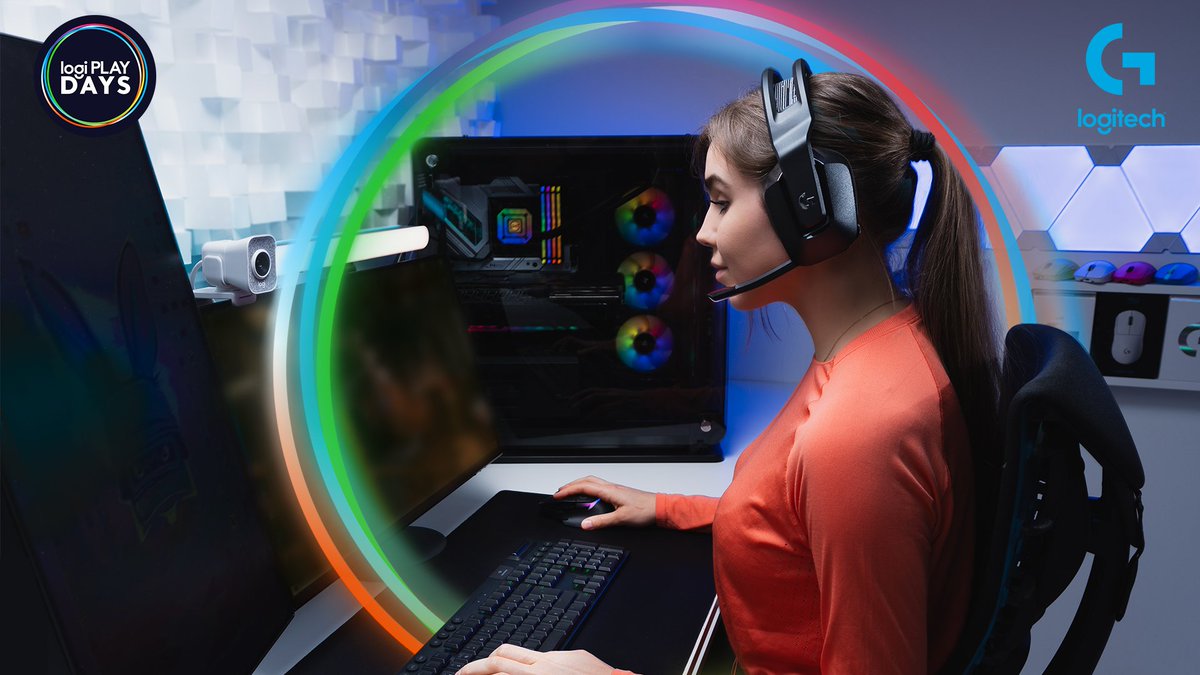 “Logi PLAY DAYS is an exciting opportunity for gamers & streamers to experience the best of Logitech G’s gaming gear' - @DanucD