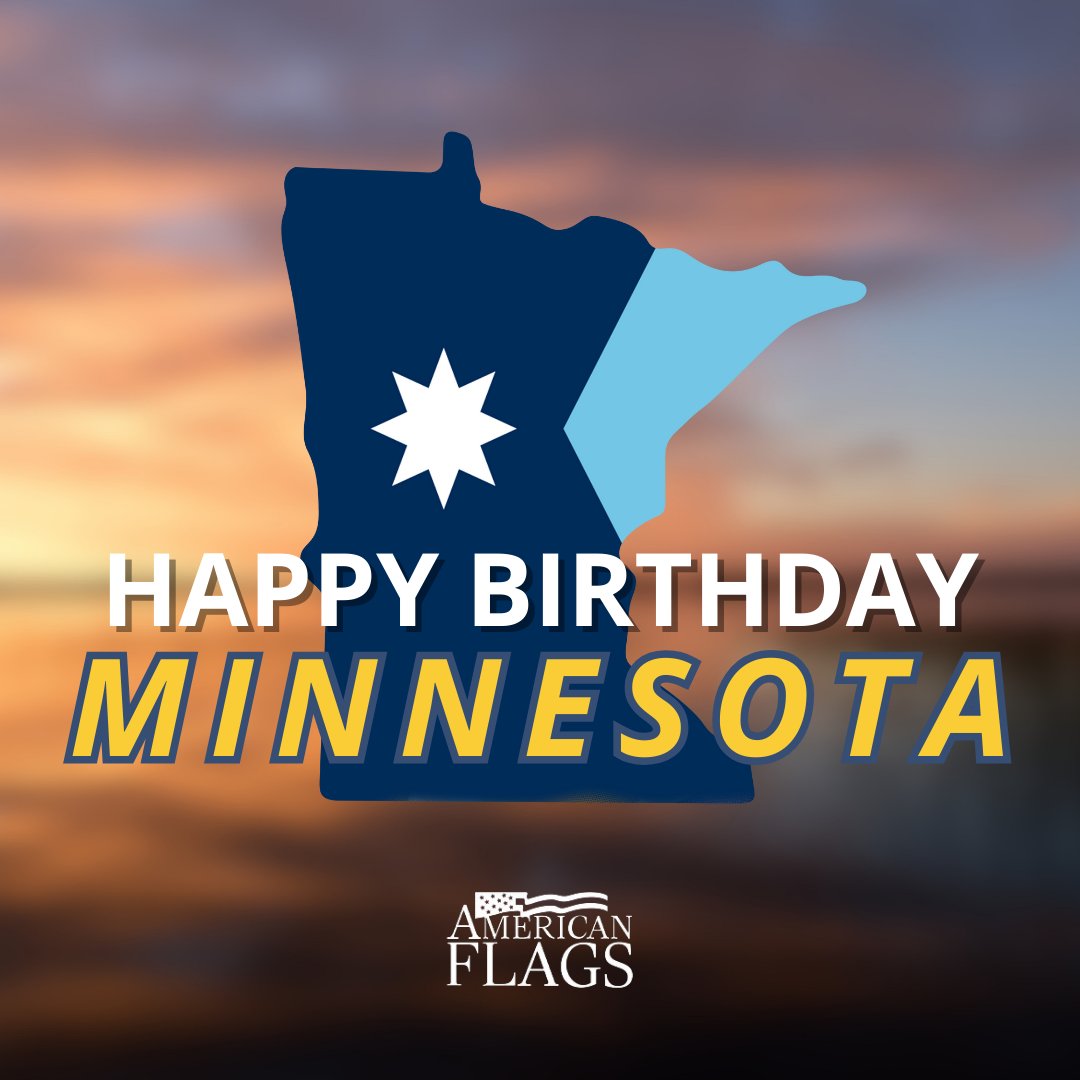 Happy 166th Birthday, Minnesota! 🎉 The new MN flag is here, symbolizing our rich history and stunning landscapes. Get yours and show your state pride in style! 🌲

🚩 Shop now at bit.ly/3v34lez

#NewMNFlag #MinnesotaPride #MNHistory #CelebrateMN