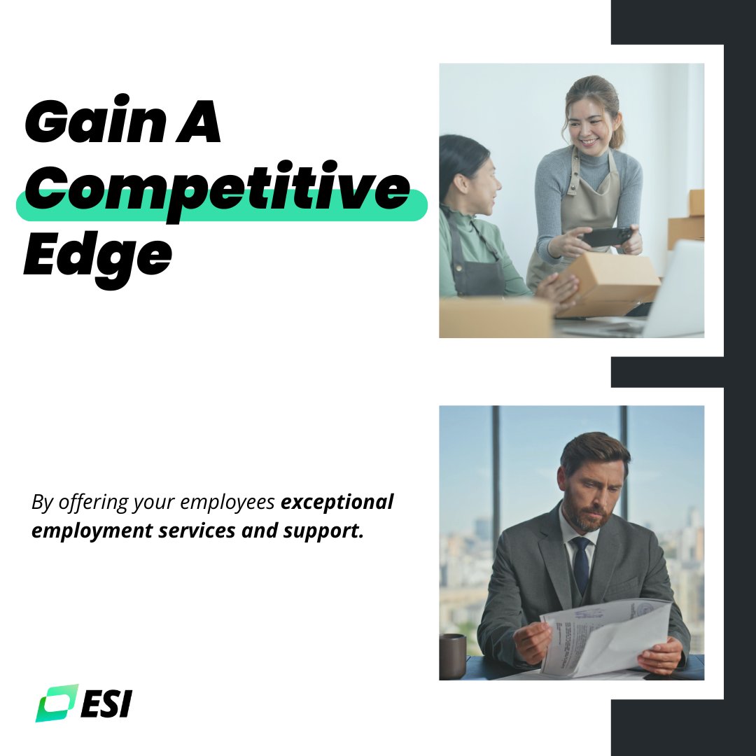 Our trusted team of #PEOExperts is here to help you keep your #business get its #CompetitiveEdge back.
Learn more about what #ESI can do for you: eesipeo.com
#Risk #Benefits #Payroll #HR #Insurance