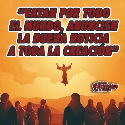 Domingo 12 de Mayo de 2024 - ASCENCIÓN DEL SEÑOR  
Evangelio según Marcos 16, 15-20
#palabradiara #evangeliodehoy #evangeliodeldia #PalabradeDios #Dios #cristo #evangeliodeldia #oracion #jesucristo #cristo #catolico #misericordia  #catolicismo #catolica #catolicos #catholic