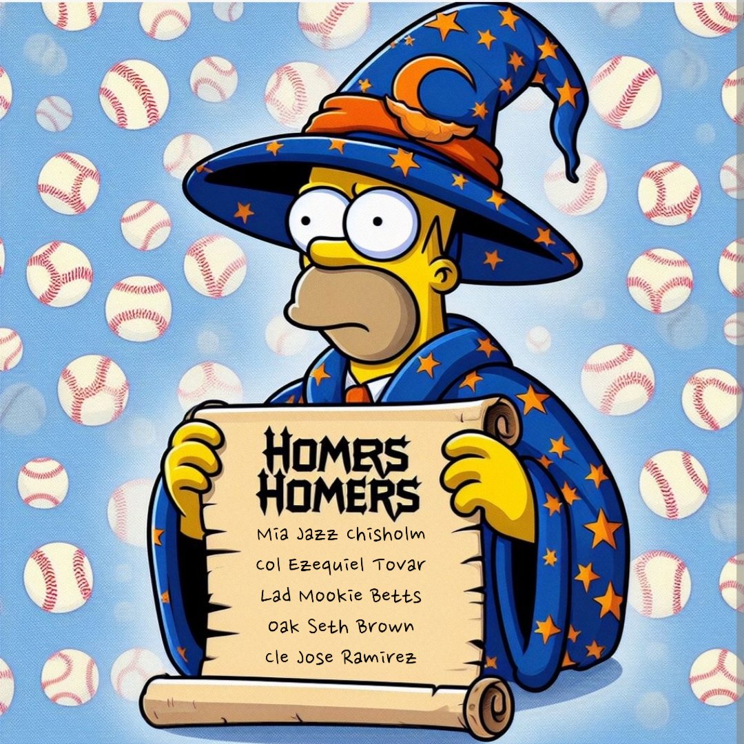 OGwick's tweet photo. Homers Homers and MLb Sheet. Do as you Please with it. 🍀🧙‍♀️ #GamblingCommunity https://t.co/Fi36BPSiWa