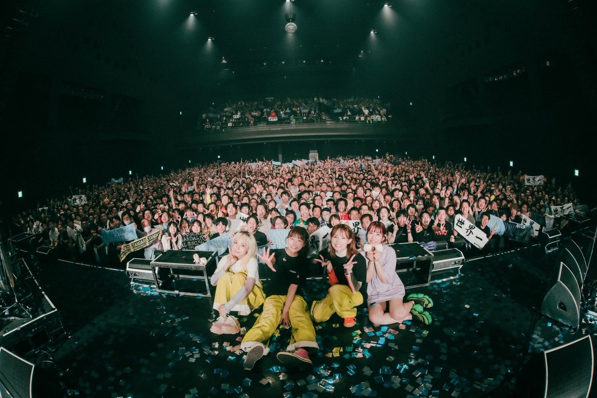 scandal_haruna's tweet photo. 大阪ありがと🫶今日ずっと幸せな気持ちだった〜楽しかった〜！また秋にも大阪来るからね〜✨
📸@nekozephoto 
#SCANDAL_LUMINOUS https://t.co/0zFbZgHK5a