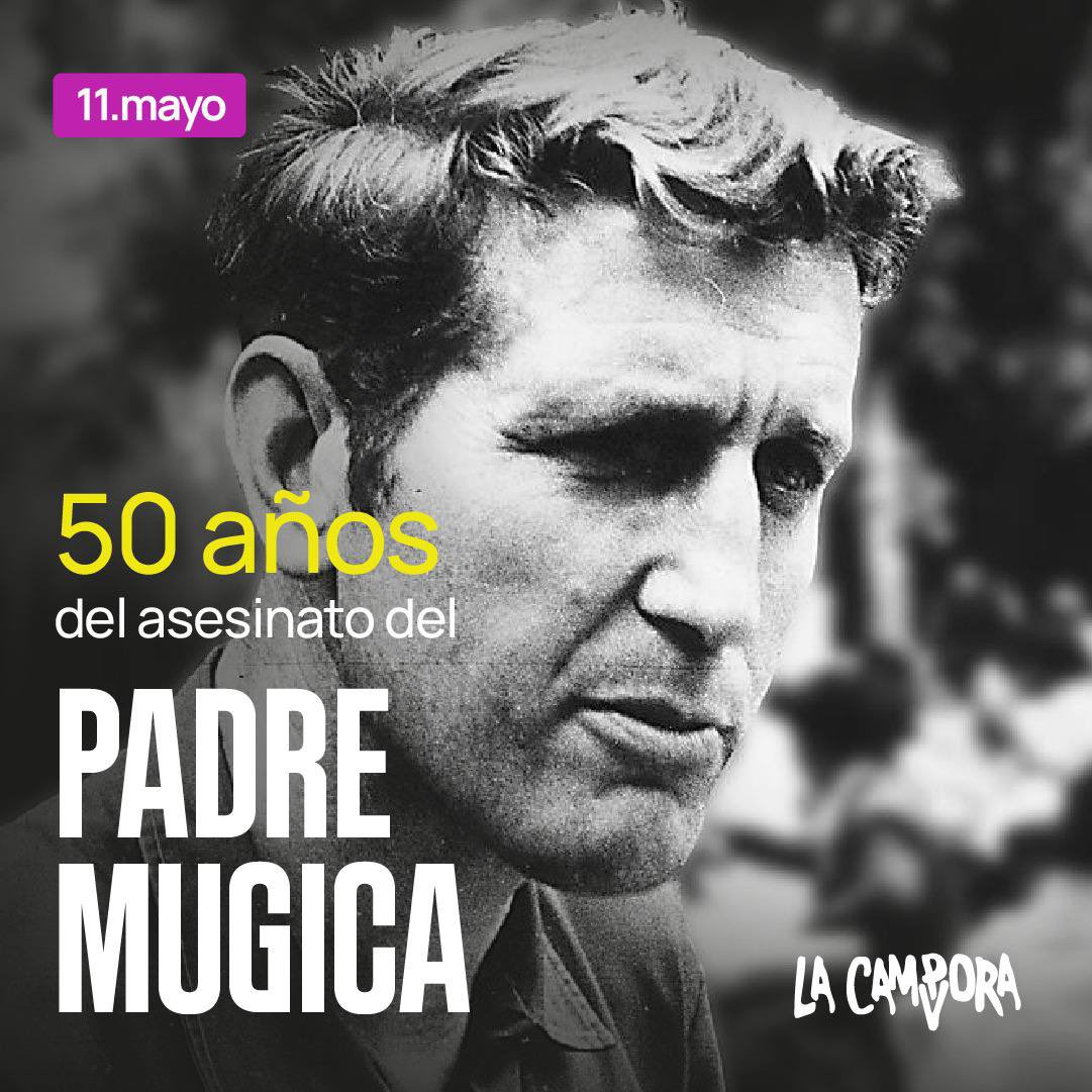“No se trata más que de restituirle al pueblo lo que al pueblo le corresponde".

» 50 años del asesinato del Padre Mugica. Presente, ahora y siempre. ✌🏽