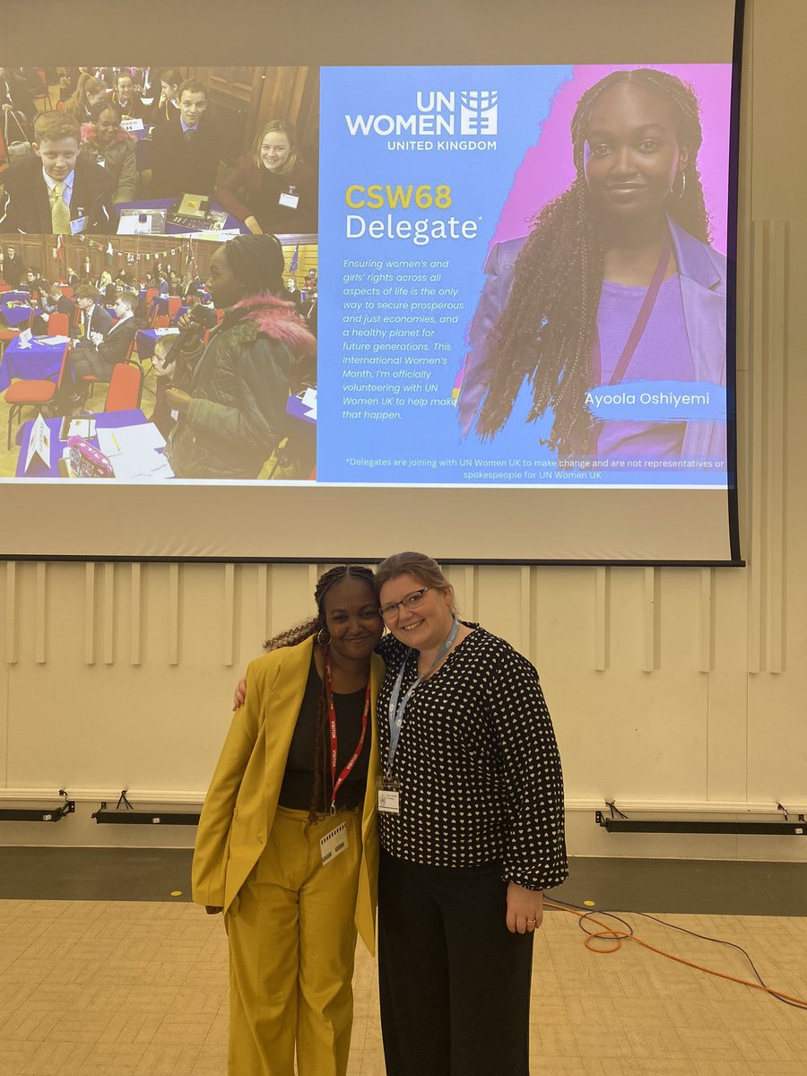 It was amazing to have former Sec-Gen Ayoola back to give us a speech on her experiences with MUN and, more recently, with the U.K. UN Committee for the Status of Women! ❤️ 🌟 what an inspiration! <a href="/RHSSuffolk/">Royal Hospital School</a>  <a href="/RHSAlumniOffice/">RHS Futures and Alumni Office</a>