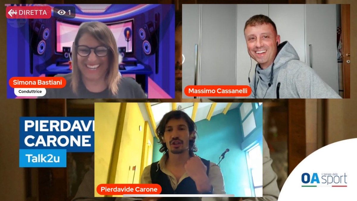 simonabastiani's tweet photo. #talk2u con @Carone_Official che ci presenta il nuovo singolo “Carla e la credenza. Ex allievo di #amici e vincitore di #sanremo con il brano scritto per @Valerio_Scanu “Per tutte le volte che”. Si parla anche di #Eurovision e #AngelinaMango
Link qui 👇
https://t.co/Y9PkwnlnUX https://t.co/aJnL1R1D6i