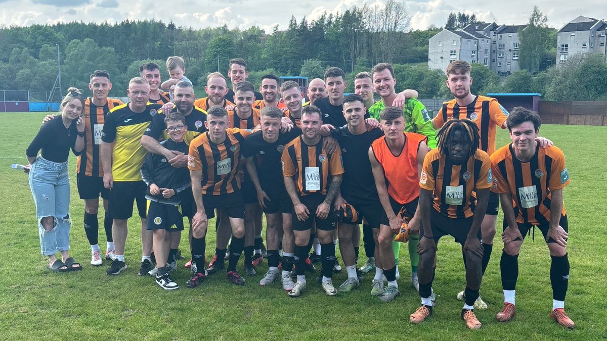 LargsThistleFC's tweet photo. 2023/24. Fifth in the West of Scotland Premier Division. 53 points, 30 matches.

Thank you. Largs. Town. Team. 🧡 https://t.co/IufKCNBvqK