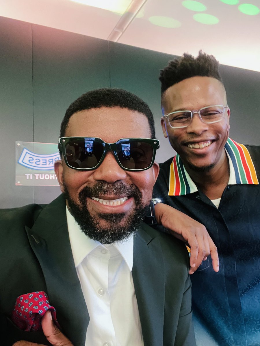 Bo Mgijimi ko #NedbankPolo2024 

Great catching up <a href="/mad4264/">Madibo</a> 👊🏿

As’bonge wena host <a href="/diggiebongz/">Bongane</a> 🙏🏿