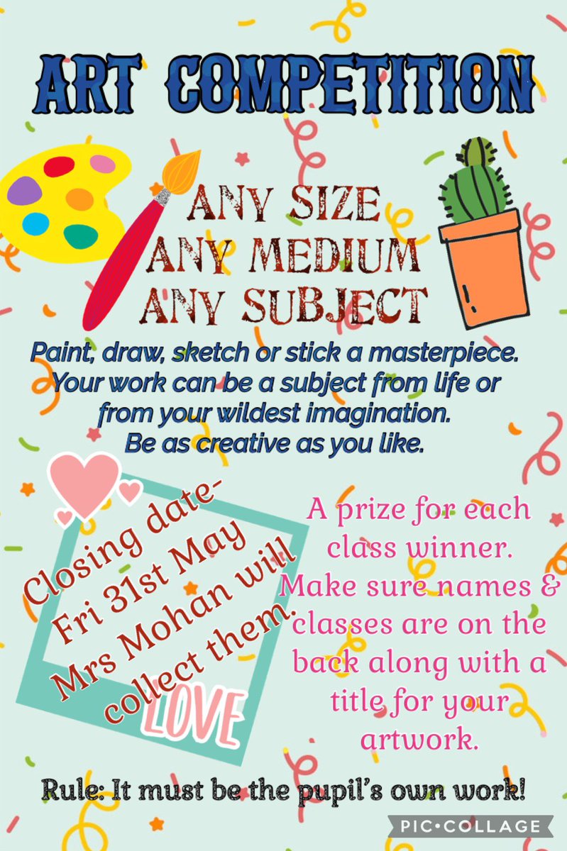 Open to all pupils.