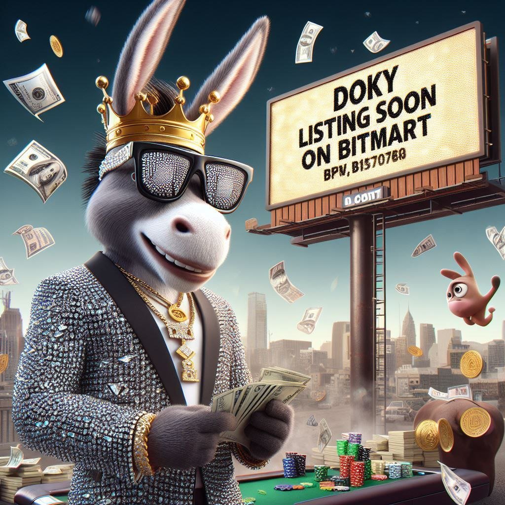 DonkeyKingSol's tweet photo. @BitMartExchange The $doky army is coming. https://t.co/9yfzIQJnds