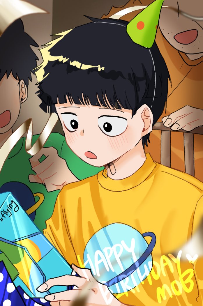 모브 생일 축 하 해

#影山茂夫生誕祭2024
#影山茂夫誕生祭2024