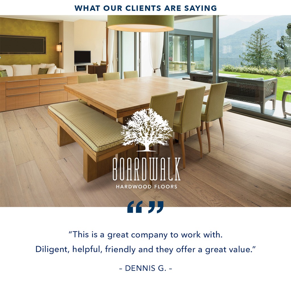 Thank you, Dennis! We appreciate your recommendation!⁠
⁠
⁠#SaturdayStory #Review #Testimonial 
What's your Boardwalk story?⁠
⁠
For more than 25 years, Boardwalk is your local, trusted, family-owned, quality-flooring provider.⁠
⁠#STL #StLouis #ShopSmall #ShopLocal