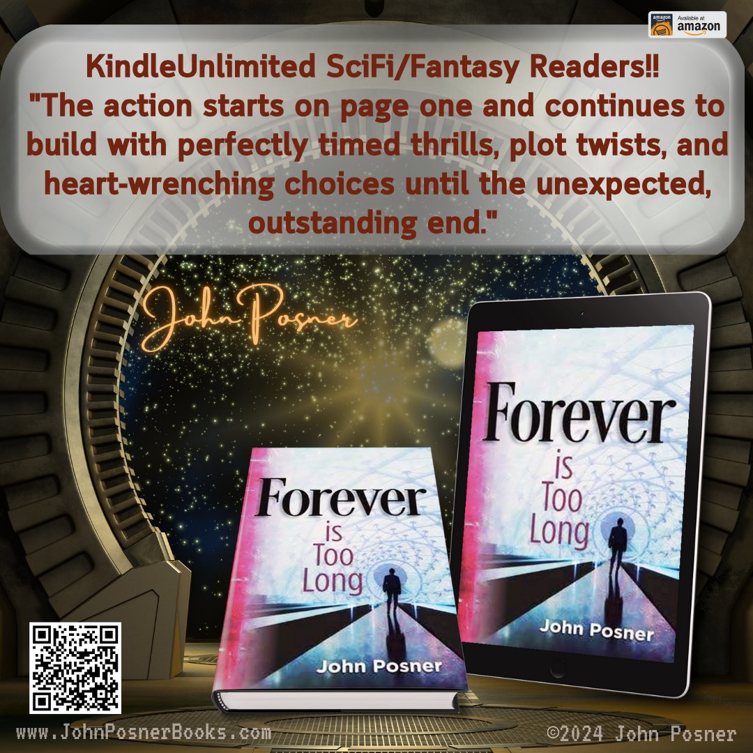 KindleUnlimited SciFi/Fantasy Readers!! Get your copy here: loom.ly/WHCtRys 

#scifi #fantasy #kindleunlimited #InstaBooks #robots #dystopian #saturdaysale #weekend #AI #bestscifibooks