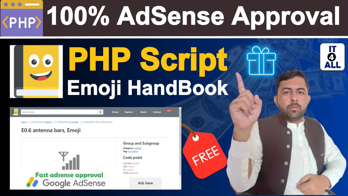 it4all_pk's tweet image. How to get Google AdSense Approval on PHP Script || Hwo to Install Emoji... youtu.be/_damXLTw9LI?si… via @YouTube 

#phpscript 
#adsenseapproval 
#adsense