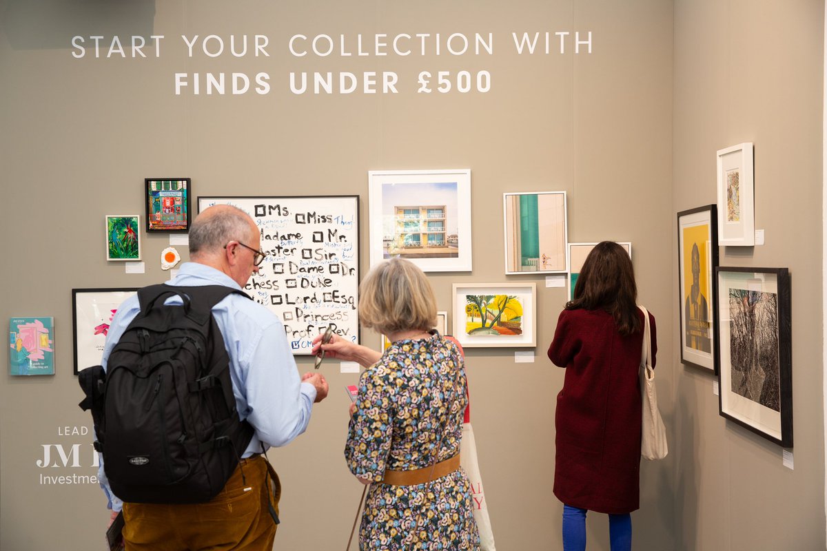 Just starting your art collection? Our Finds Under £500 Route Guide is for you! Explore a curated selection of beautiful original artworks that won’t break the bank, in partnership with @JMFinnWealth 

affordableartfair.com/inspiration/ha…

#investinart #affordableart #jmfinnwealth