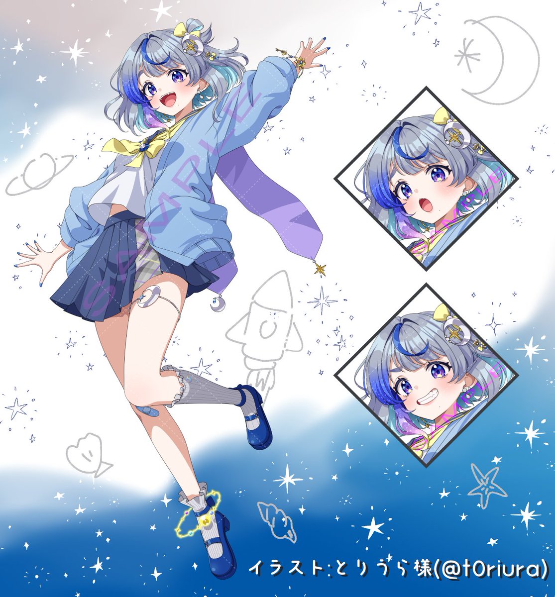 惺月ページ　ありがとうございます⭐︎ 惺月(しづき)うみる✴🌙🐚Vtuber (@c2uki_u3c) / Posts / X
