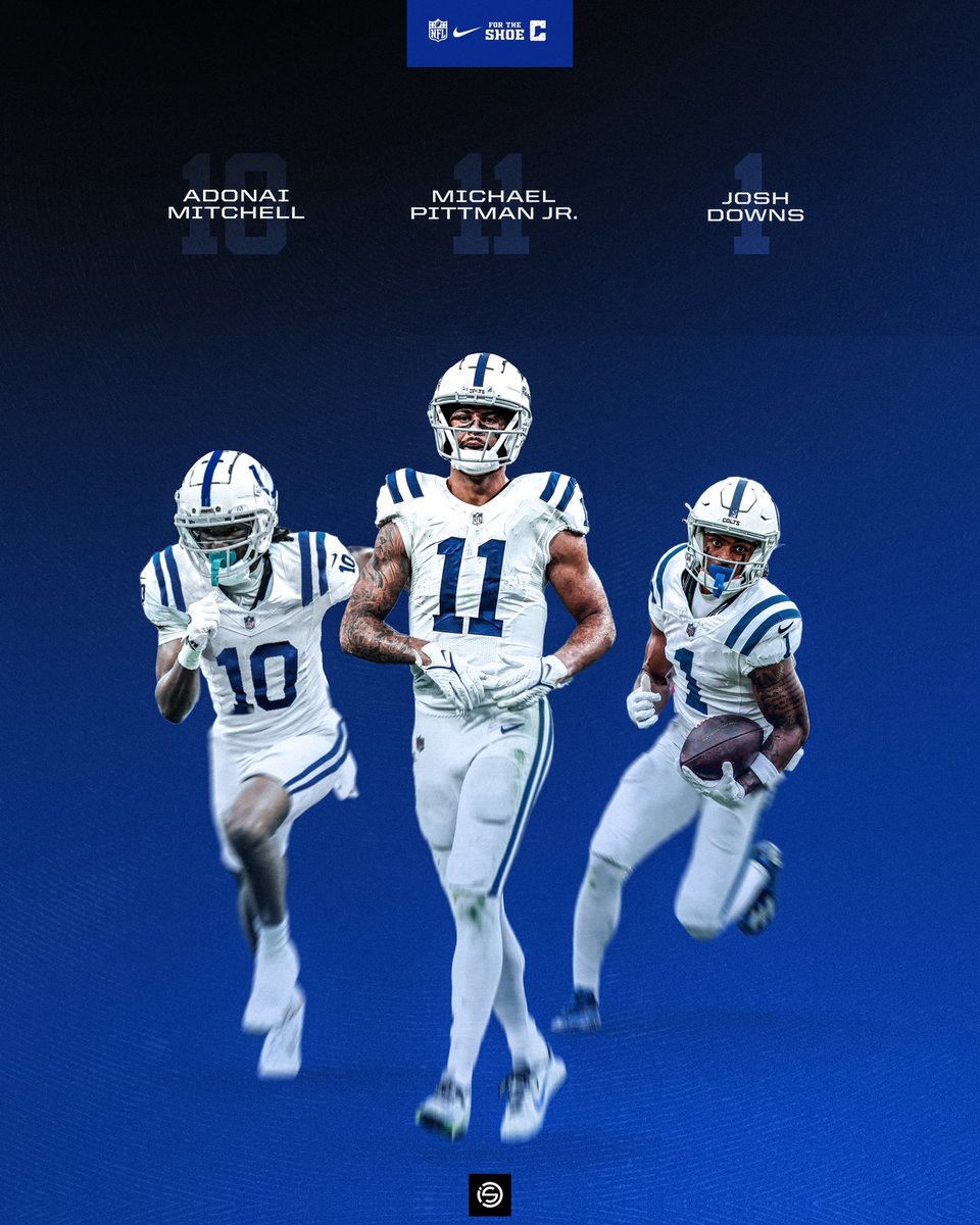 1 + 10 + 11 is an ELITE number trio 🔥

@Colts x #ForTheShoe