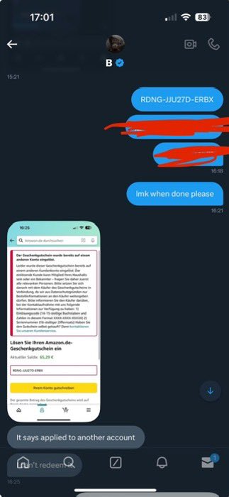 lyricxlsR6's tweet photo. Watch out @batuun_ still out here scamming people. PLEASE RETWEET AND DON‘T GIVE HIM YOUR MONEY!
Here are some proofs i got sent: https://t.co/XcdW6O9iUG